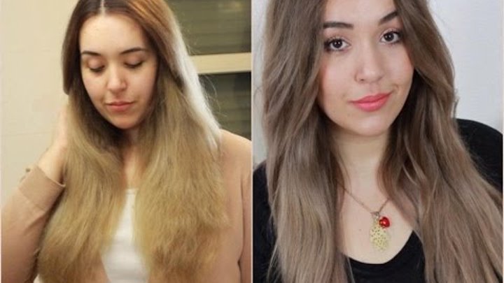 Haare Selber Tonen Braun Auf Blond Ohne Gelbstich Tipps Tricks