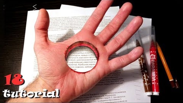 Kak Narisovat 3d Risunok Na Ruke Za 10 Minut Ochen Prosto