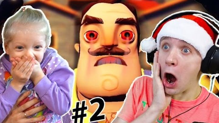 ПРИВЕТ СОСЕД 2 СЕКРЕТНАЯ КОМНАТА СОСЕДА ОТКРЫТА детские