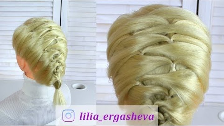 Pricheska Na Korotkie Volosy Za 5 Minut Pricheski S Pleteniem Hairstyle For Short Hair For 5 Minute