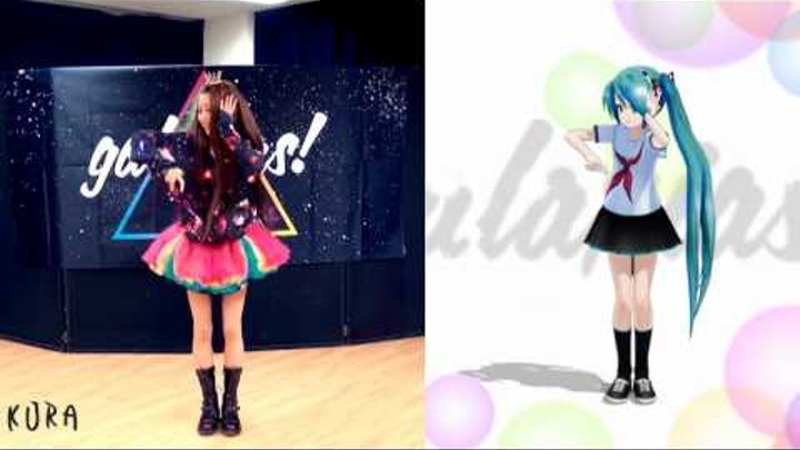 いとくとら Mmd 初音ミク Galaxias 踊ってみたコラボo O