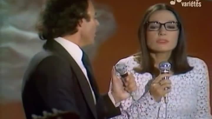 Nana Mouskouri Julio Iglesias La Paloma In Live