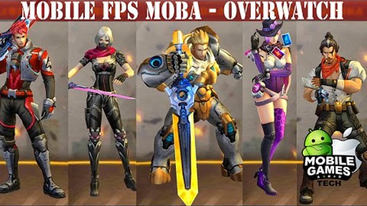 Heroes Of Warfare First Ever Mobile Fps Moba 17 Android Ios 英雄枪战 Download Link