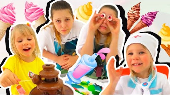 Настя и сладости