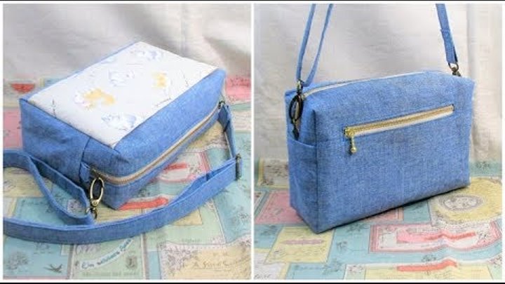 ミニバッグ作り方 ファスナーショルダーバッグ Diy Zipper Shoulder Bag