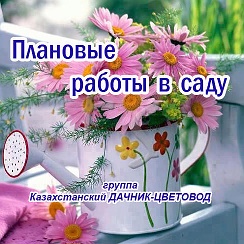 Казахстанский ДАЧНИК - ЦВЕТОВОД — Плановые работы в саду | OK.RU