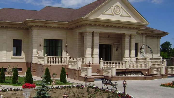 Двор из дагестанского камня фото Двор из дагестанского камня фото