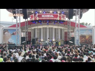 Mezamashi Live 2013 - SCANDAL (FujiTV NEXT 22.08.2013)