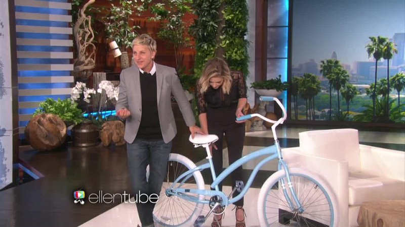 The Pretty Little Liars star told Ellen how her nickname came about, and much