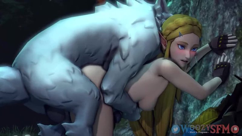 Zelda Gets Knotted in The Forest ( Voiced) UNCENSORED без цензуры (3 D