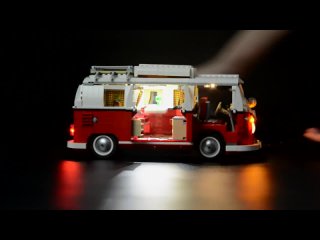 Briksmax светодиодный светильник, комплект для volkswagen t1 camper van building blocks, модельный светильник, совместимый с