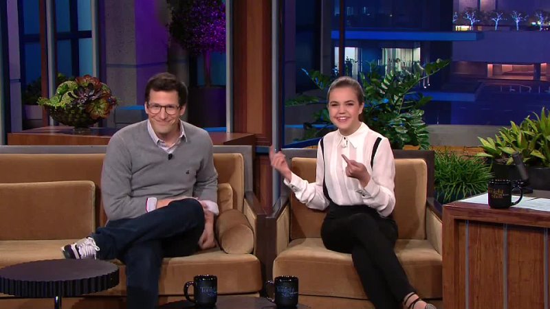 Bailee Madison The Tonight Show with Jay