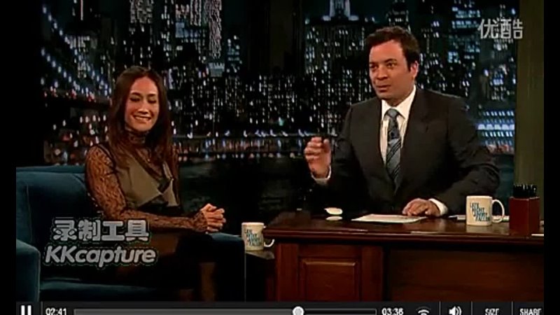 Maggie Q - Jimmy Fallon Show