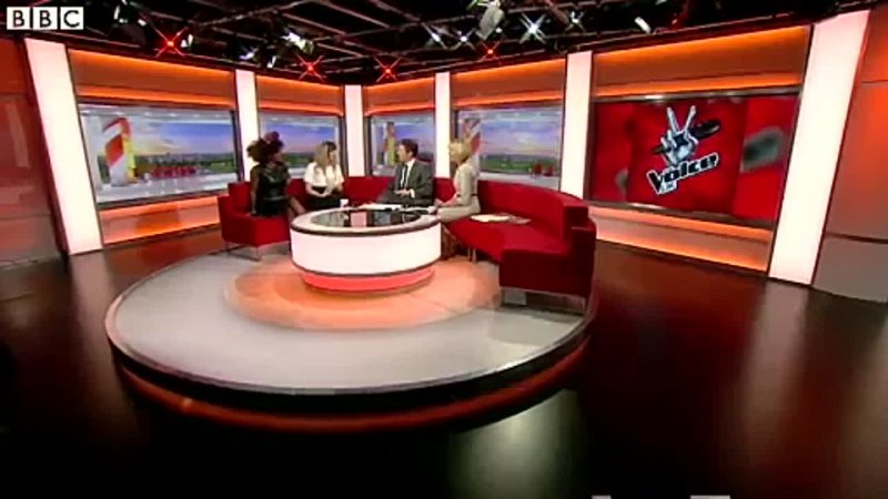 Leah Mc Fall and Cleo Higgins on BBC