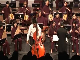 Кусевицкий - Концерт для контрабаса (китайский оркестр)