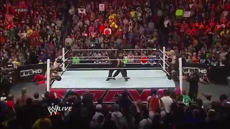 WWE Monday Night RAW The Shield vs. Justin Gabriel, Zack Ryder The Great
