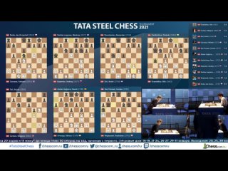Tata Steel Chess 2021 Супертурнир в Вейк-ан-Зее 3 тур