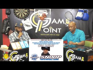 GAME POINT Sports talk With an Edge.  hosted by M.GOODKNIGHT &  ROBBIE THE ROCKET