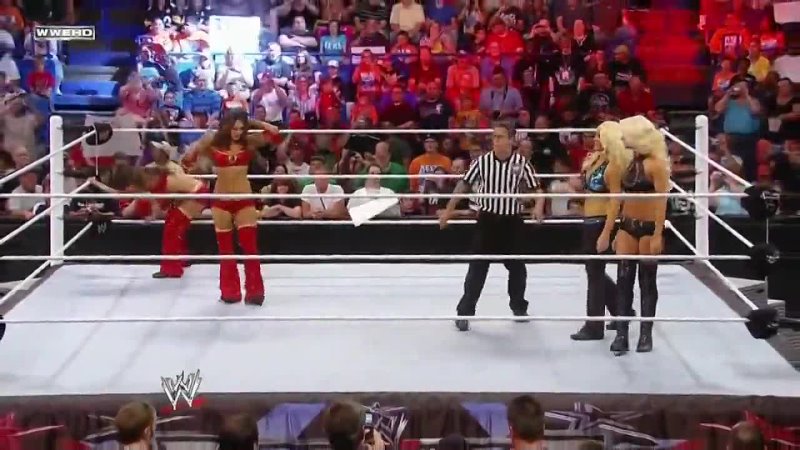 Superstars Maryse Jillian vs The Bella