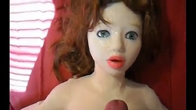Sex Doll Quick Blowjob and Facial Cumshot