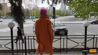 Forest Whore Moscow female Destroy 1 public Humiliates Dirty tongue job