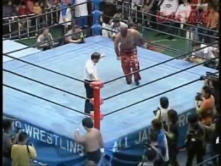 Genichiro Tenryu (c) vs Great Muta, AJPW Triple Crown Match