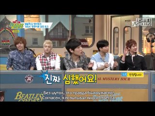 Beatles Code 3D Ep.18 - A Pink & MBLAQ (140415) [рус.саб]