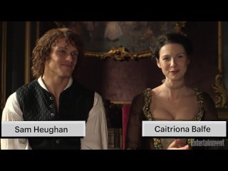 Outlander Behind The Scenes with Sam Heughan & Caitriona Balfe  Entertainment Weekly