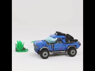 Qman 3в1 экшн игрушка строительный блок динозавр мир создатель трансфомация модель кирпичи механический грузовик 375 шт игрушка