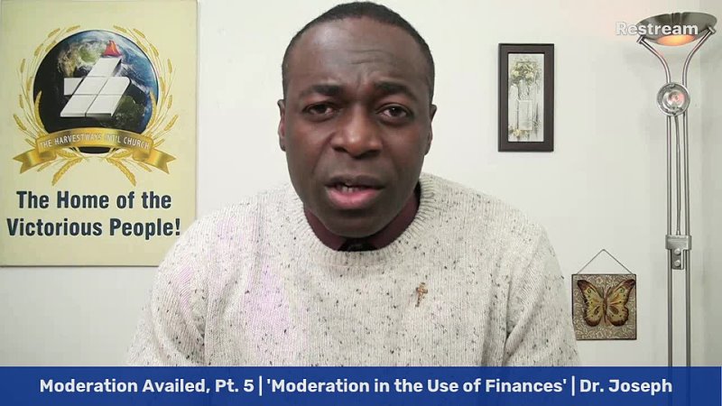 RE-BROADCAST - Moderation Availed series, Pt. 5 | 'Moderation in the Use of Finances' | Dr. Sammy Joseph