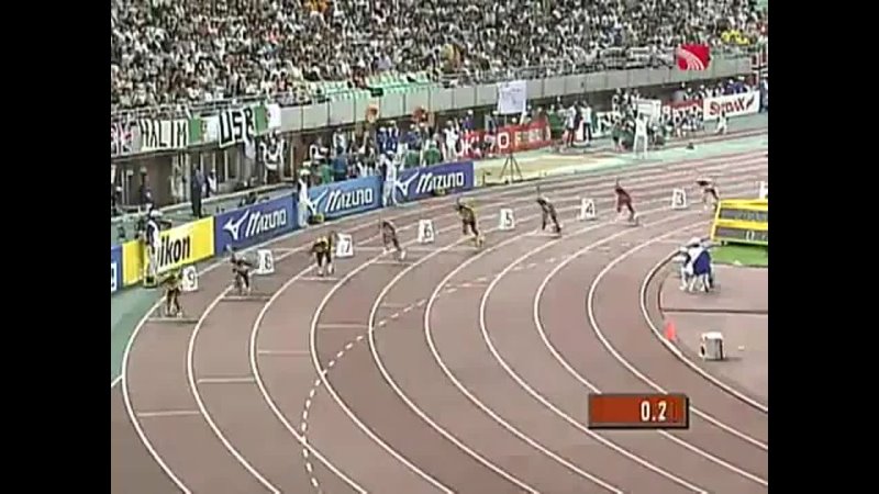 200 Metres Final Tyson Gay 2007 IAAF Athletics Osaka