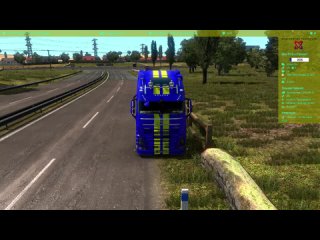 Euro Truck Simulator 2 Multiplayer Stream На Руле LOGITECH GT Konstantin_KOS