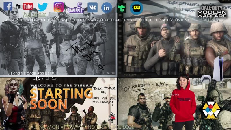 Call of Duty Modern Warfare PS5 : Gunfight Gang : LIVE ft, 1 Cassie user on