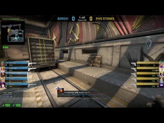 [ТКЛ 1 сезон 2 дивизион CS:GO 5x5] Five Stonks VS BOROVI