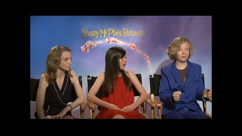 Interview Part 2 with Lil Woods, Eros Vlahos and Rosie Taylor for Nanny McPhee Returns