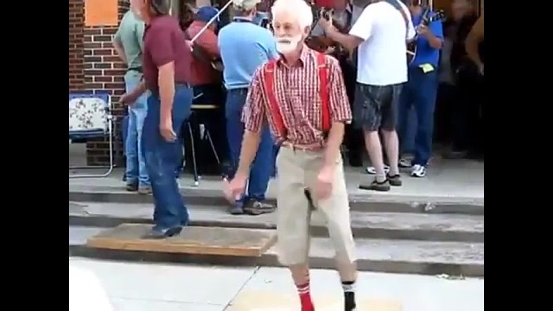 old men dancing