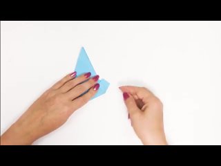 Мастер-класс  «Оригами из бумаги. Птичка»