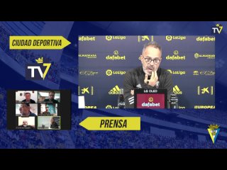 DIRECTO | Rueda de prensa de Álvaro Cervera en la previa del Valencia CF - Cádiz CF