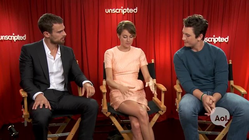 'Divergent' Unscripted Interview - Moviefone