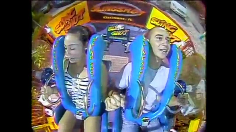 teenager passes out TWICE on slingshot ride