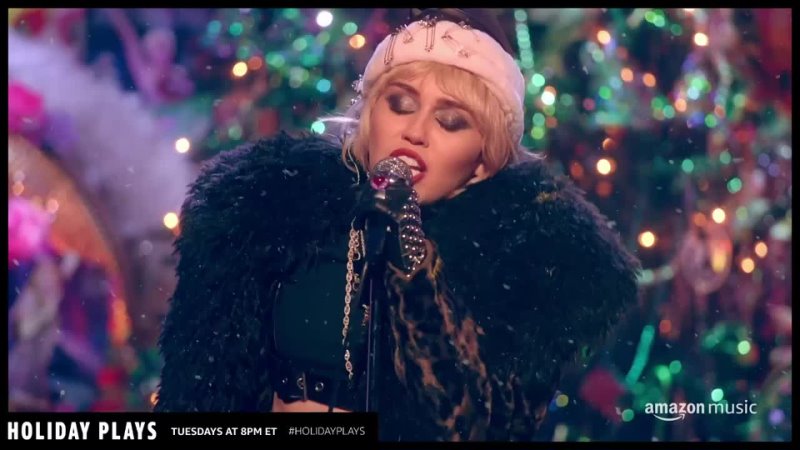 Miley Cyrus Last Christmas ( Amazon Music Holiday