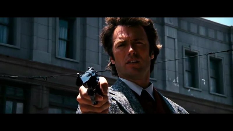 Dirty Harry Bank robbery. ( As good on VK as on Youtube) Classic iconic tough guy scene, bank robbery, shoot