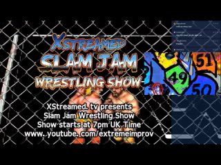 Slam Jam Wrestling Show Episode 4 from Extreme Improv Xstreamed April 1st 2021