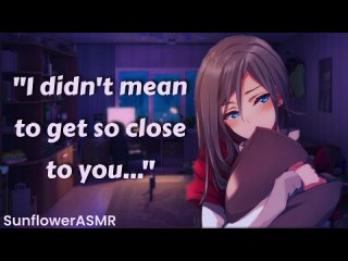 [SunflowerASMR] ASMR - Sleepover With Your Best Friend Turns Into Accidental Cuddling [Confession] [Kiss]