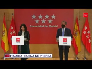 MADRID · Zasca de Isabel Díaz Ayuso e Pedro Sánchez en la rueda de prensa tras el Consejo del Gobierno regional (07 abr 2021)