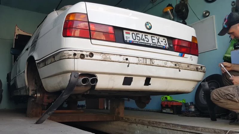 Восстанавливаем после ДТП BMW E34. Серия 2