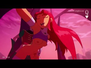 (Sound)Starfire sex animation [DC, Koriand& ;r;Porn;Hentai;R34;порно;секс;хентай;анимация]