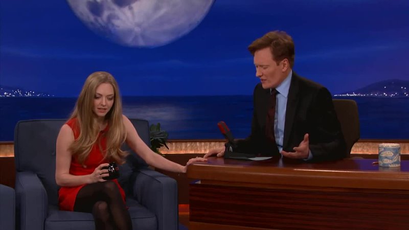 Amanda Seyfried On Playing Linda Lovelace of Deep Throat CONAN on