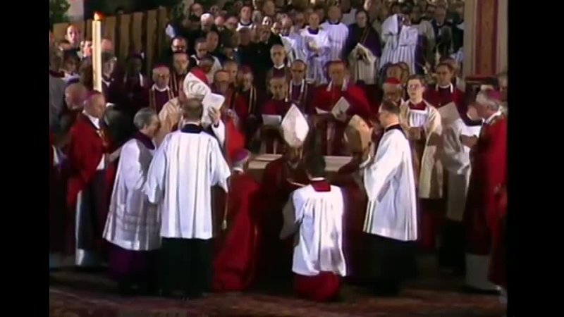 Joseph Ratzinger viene ordinato vescovo, nominato cardinale e dona lanello alla Vergine di Altötting ( 720 X
