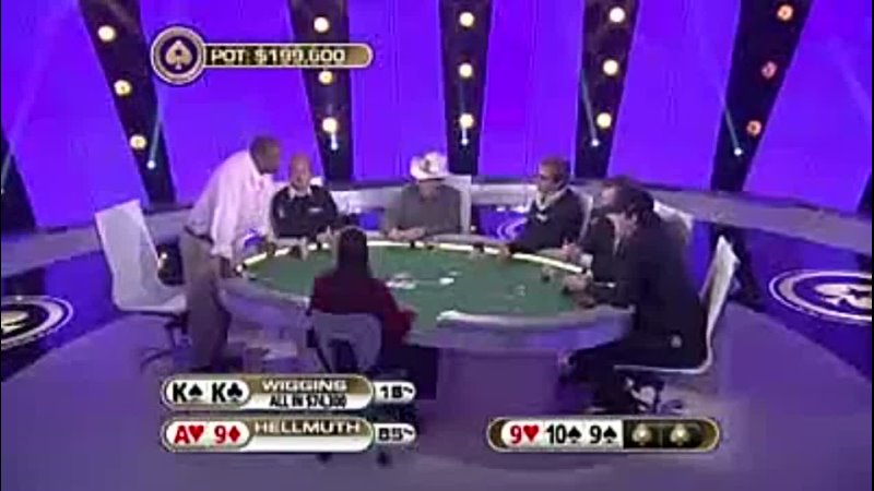 Poker Stars: The Big Game. Ernest Wiggins vs Phil Helmuth